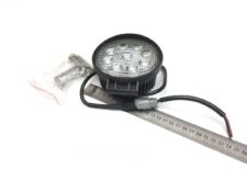 Lampa de lucru LED rotundă cu 9 becuri și cablu de alimentare