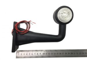 Lampă de marcare laterală cu led și suport negru
