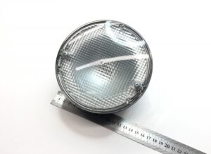 Lumină de marşarier rotundă cu carcasă transparentă - 12 cm 1 Lumină de marşarier rotundă cu carcasă transparentă – 12 cm