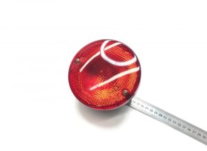 Lampa de ceață rotundă roșie cu diametrul de 10 cm 1 Lampa de ceață rotundă roșie cu diametrul de 10 cm