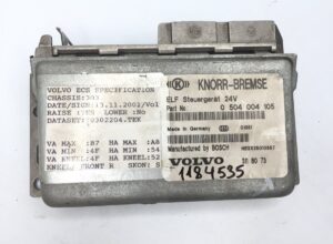 Unitate de control fls volvo knorr-bremse 0 504 004 105 1 Unitate de control fls volvo knorr-bremse 0 504 004 105