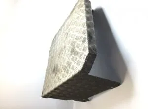 Capac toba de eșapament scania aluminiu texturat