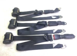 Set centuri de siguranță auto, negre, 5 piese 1 Set centuri de siguranță auto, negre, 5 piese