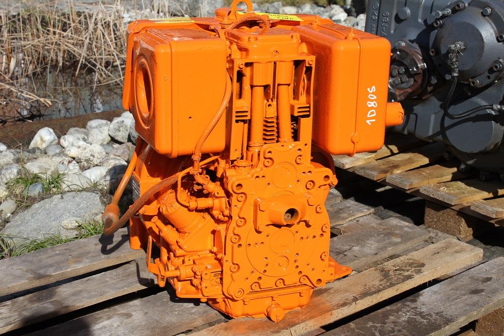 Motor Hatz 1D80S – Diesel, 1 cilindru, răcire aer, putere 11 kW, portabil