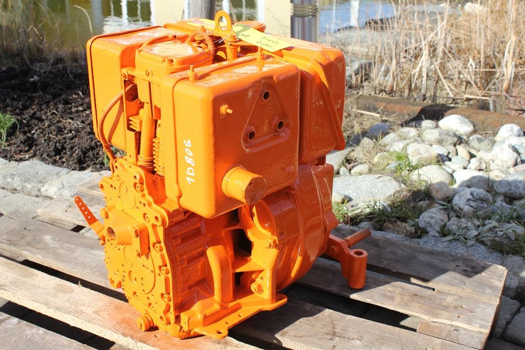 Motor Hatz 1D80S – Diesel, 1 cilindru, răcire aer, putere 11 kW, portabil