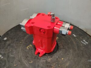 Hidromotor linde mmf 63, roșu, cu conectori hidraulici 1 Hidromotor linde mmf 63, roșu, cu conectori hidraulici