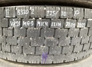 Roată man 275/70 r22. 5 v825 m6-9 michelin 27. 09. 2022