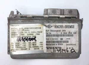 Unitate de control volvo fls 48955550 tek knorr-bremse 0 504 004 105 24v 1 Unitate de control volvo fls 48955550 tek knorr-bremse 0 504 004 105 24v