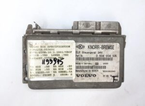 Unitate de control knorr-bremse 504004105 volvo 24v bosch 3118073 1 Unitate de control knorr-bremse 504004105 volvo 24v bosch 3118073