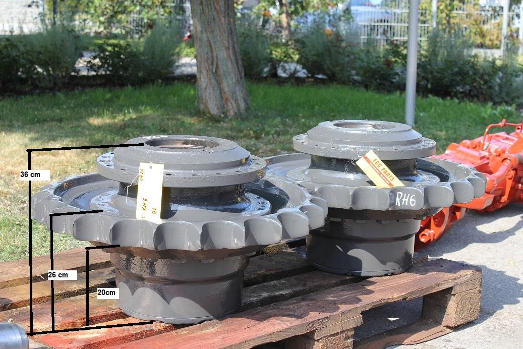 Antrenare finală pentru excavator OK RH 6