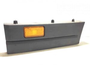 Placă de trepte mică stânga cu corp din plastic pentru scania cu reflector galben 1 Placă de trepte mică stânga cu corp din plastic pentru scania cu reflector galben