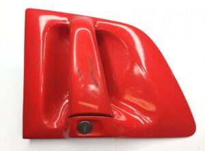 Mâner exterior ușă dreapta roșu scania 1 Mâner exterior ușă dreapta roșu scania