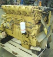 Motor Hanomag D 963 Yellow Industrial Diesel Engine