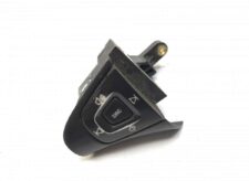 Modul comutator pe volan stânga Scania cu butoane pentru control volum și selecție sursă audio