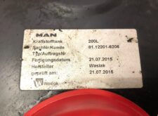 Rezervor combustibil camion MAN 200L 81.12201-6206