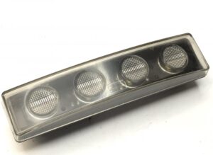 Indicator pentru parasolar stânga scania – 4 leduri, transparent