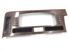 Capac cadru pentru ceas de bord Mercedes 9416803339 9416802839 9416802739 - Imitație lemn, cu butoane și grilaj ventilație