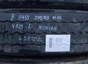 Anvelopă nokian 295/80 r22. 5 v8. 25 p 9455 6. 09. 2022 1 Anvelopă nokian 295/80 r22. 5 v8. 25 p 9455 6. 09. 2022