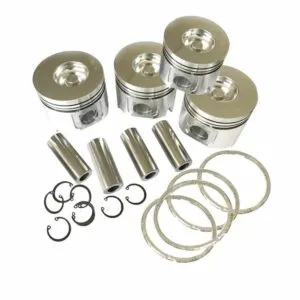 Ansamblu piston, segmenti și bolt pentru motor kubota z482 z602