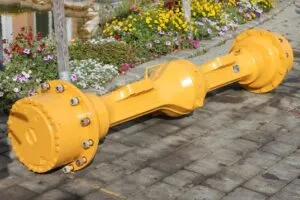 Axa zf 407ck pentru încărcătoare frontale liebherr l531, galbenă, recondiționată
