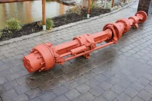 Axa spate pentru excavator atlas 1602, 1602dlc, 1602e