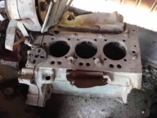 Bloc motor Deutz F3L912 (viziune de sus)