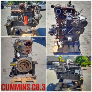 Motor cummins c8. 3 second hand