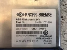 Calculator ABS Mercedes-Benz A 0004466414 - Knorr-Bremse ABS Elektronik 24V Part No.: 0 486 107 510