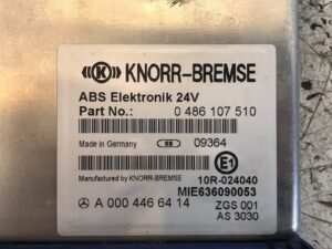 Calculator abs mercedes-benz a 0004466414 – knorr-bremse abs elektronik 24v part no. : 0 486 107 510