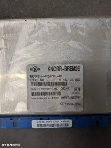 Ebs steuergerät 24v knorr-bremse part no. 0486 106 087