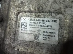 Calculator mercedes-benz actros a0004464854 control module acm acm2. 1 euro