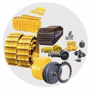 Set piese cale de rulare pentru miniexcavator pel job 263
