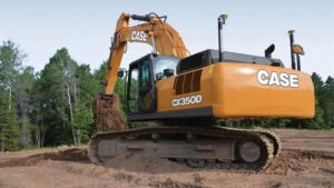 Excavator case cx350d 1 Excavator case cx350d