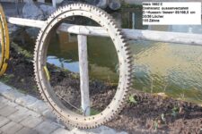 Coroană de rotire excavator Atlas 1602 E, dinți exteriori, D = 89/108,5 cm, 30/30 găuri, 105 dinți, second-hand