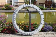 Coronă de rotire pentru excavator