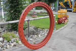 Coroană de rotire pentru excavator o&k rh 9 1 Coroană de rotire pentru excavator o&k rh 9