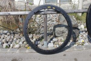 Coroană de rotire pentru excavatoare caterpillar eder 1 Coroană de rotire pentru excavatoare caterpillar eder
