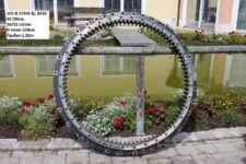 Coroană Rotativă JCB JS 175W, 2010, 92 Zähne, 36/31 Löcher, Ø Innen 109cm, Außen 1,93m