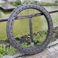 Coroana de rotire pentru excavator Furukawa 604, 645, 650, 725, 730, 740