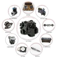 Piese Motor Cummins - Compresor Aer, Rulment, Pompă de Combustibil BYC, Arbore Cotit, Bloc Cilindri, Injector, Pompă de Ulei, Turbo, Pompă de Apă, Seria B C L