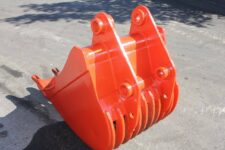 Cupa excavator cu dinți pentru Atlas - roșie