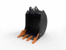 Cupa excavator 400mm compatibilă cu buldoexcavatoare JCB, Caterpillar, Case, John Deere, New Holland, Yanmar
