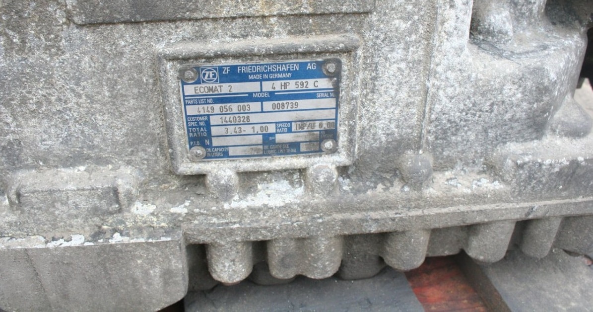 Cutie de viteze Scania ZF Ecomat 2 4HP592C 2001