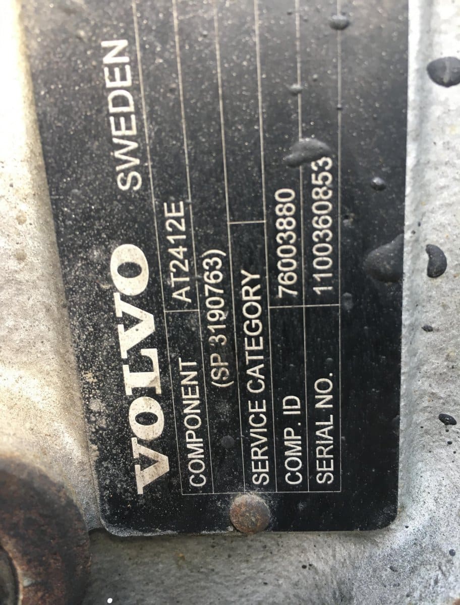 Cutie de viteze Volvo AT2412E 3190763 – Recondiționată