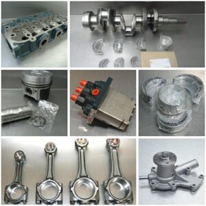 Piese de motor pentru bobcat 323: chiulasă, arbore cotit, piston, conectori hidraulici, biele și pompă de apă 1 Piese de motor pentru bobcat 323: chiulasă, arbore cotit, piston, conectori hidraulici, biele și pompă de apă