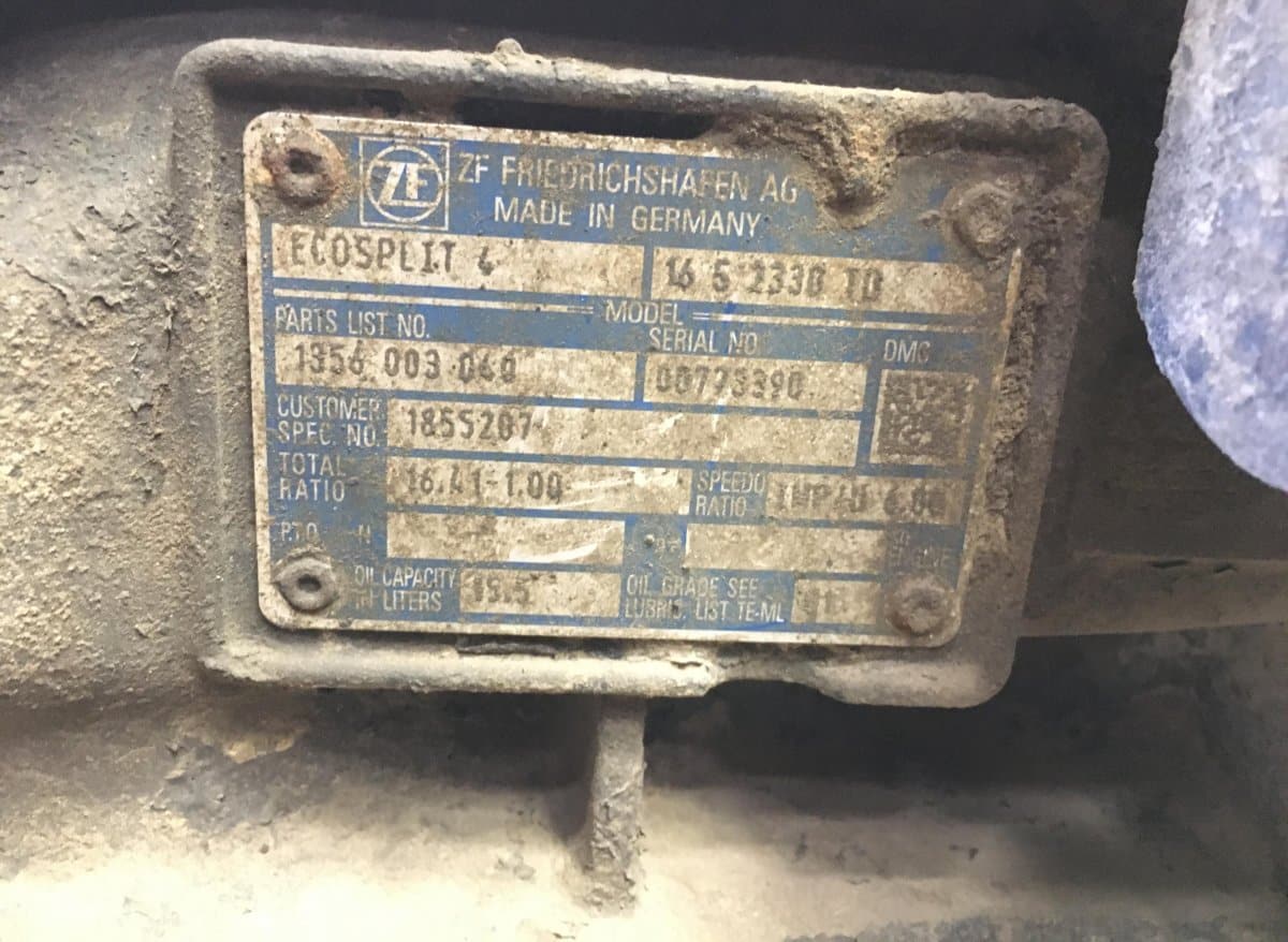 Cutie de viteze ZF Ecosplit 4 16S2330TD pentru DAF CF85