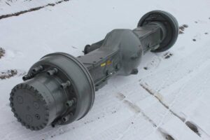 Axa completă pentru utilaje de construcții ok mh 5