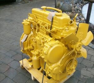 Motor second-hand vopsit galben pentru stivuitor ford