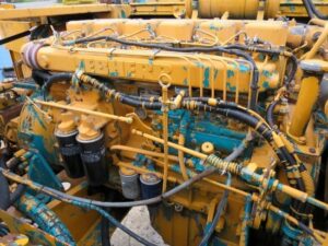 Set motor liebherr pentru excavator – piese second hand
