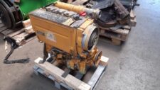 Motor Deutz F4L1011 Second Hand pe Palet, Vopsit Galben